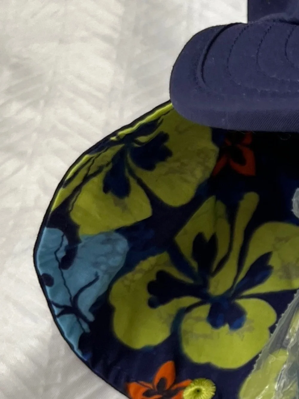 Gymboree Blue Hawaii Sun Protection Hat Hawaiian Surf 6 - 18 Mo VTG